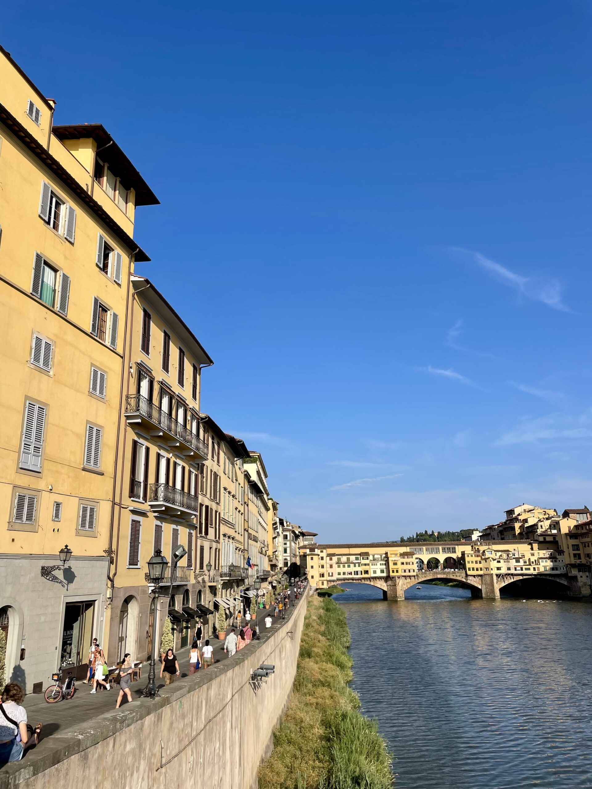 The Arno is a river in the Tuscany region of Italy, and it runs through the heart of Florence. It is the most important river of central Italy after the Tiber, the river that runs through Rome.